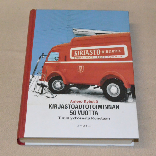 Antero Kyöstiö Kirjastoautotoiminnan 50 vuotta